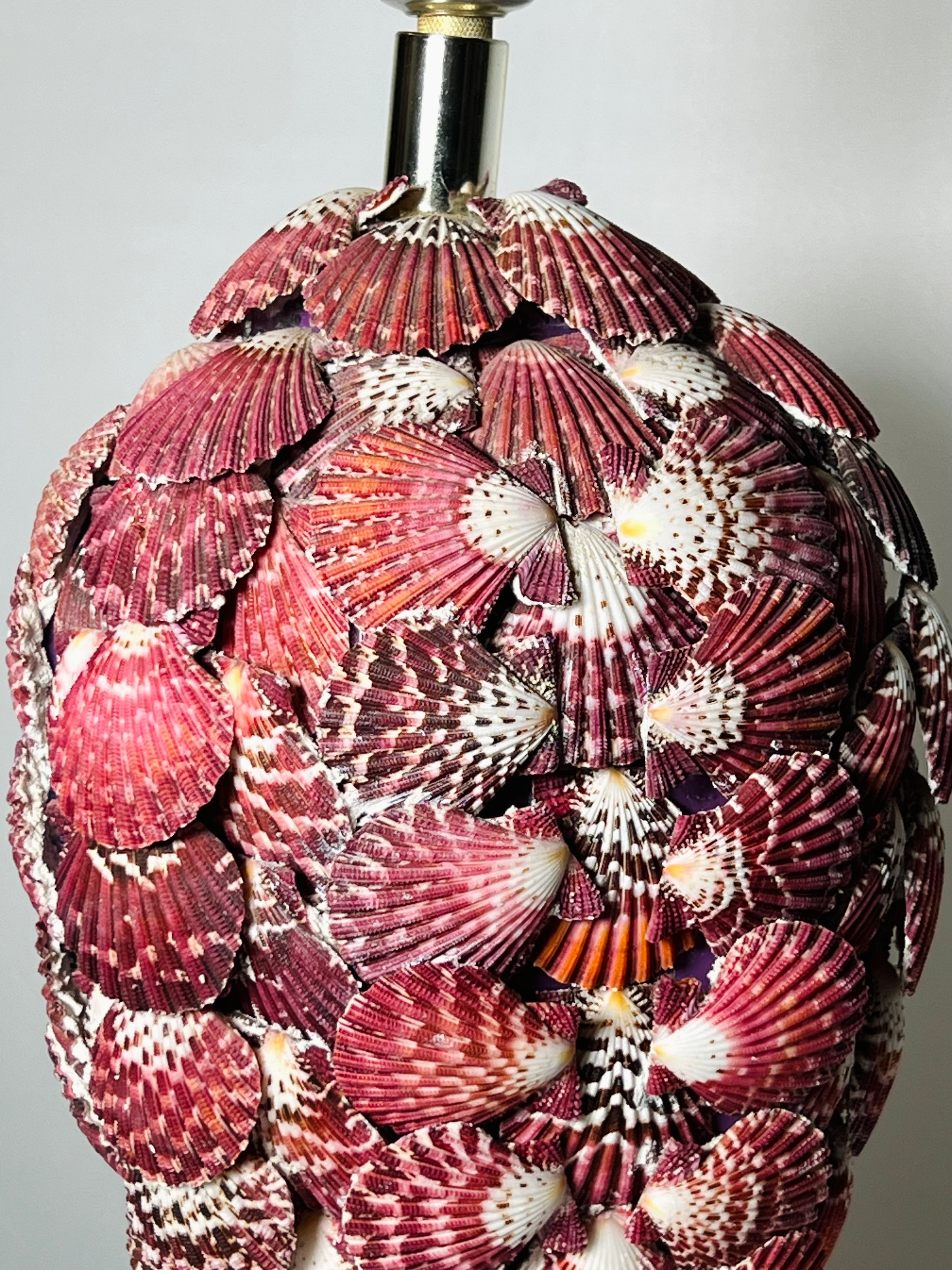 Shell Encrusted Table Lamp (Vintage)