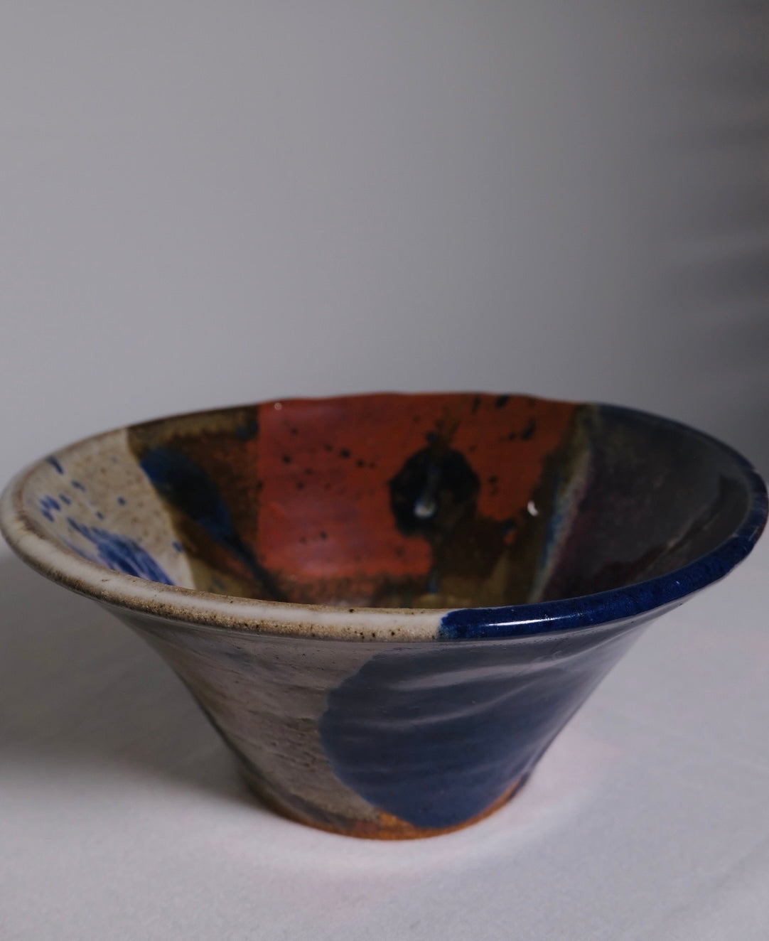 Blue Studio Ceramic Bowl (Vintage)