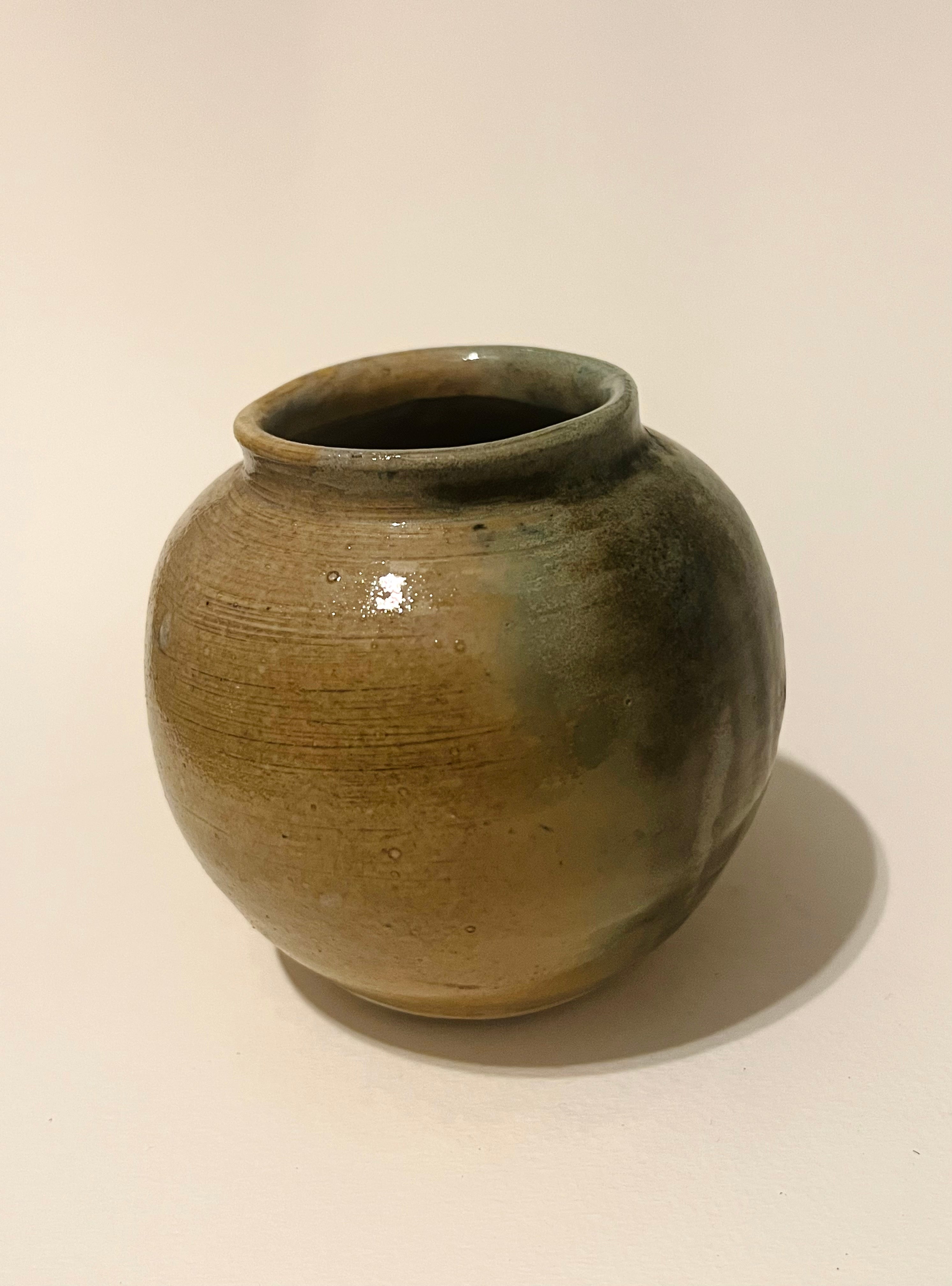 Signed Mini Bi-Colored Bud Vase (Vintage)