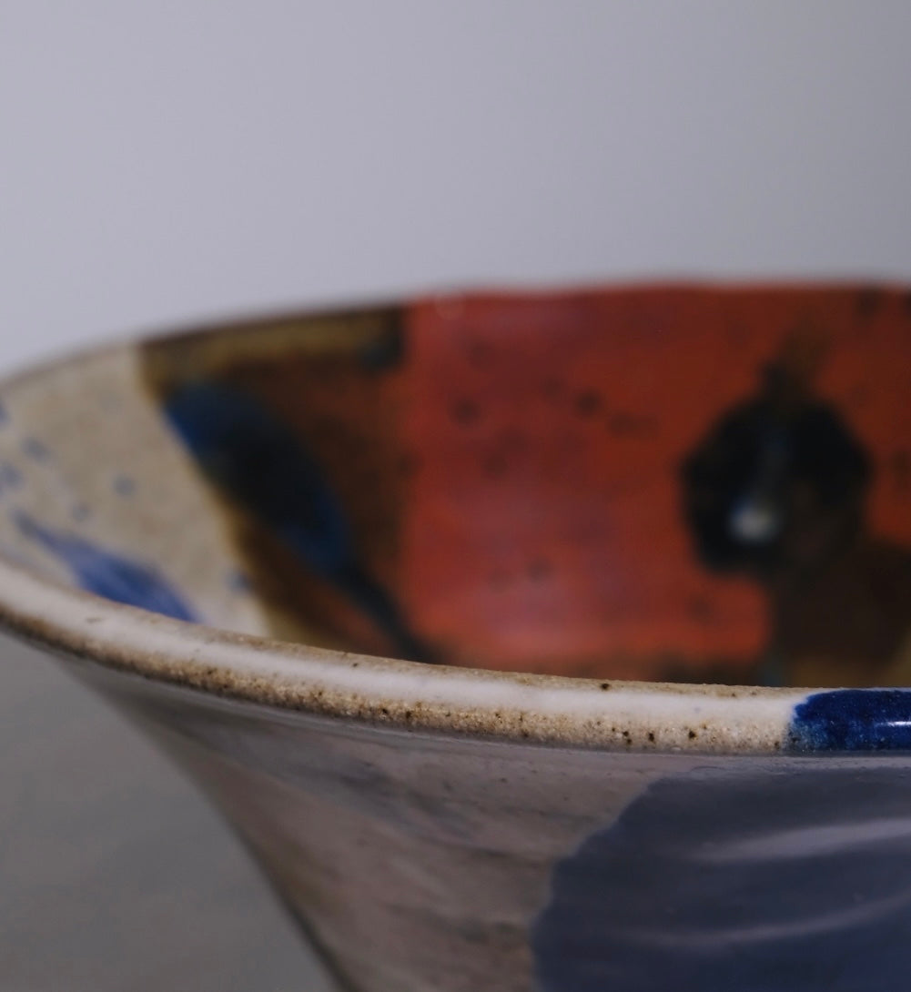 Blue Studio Ceramic Bowl (Vintage)