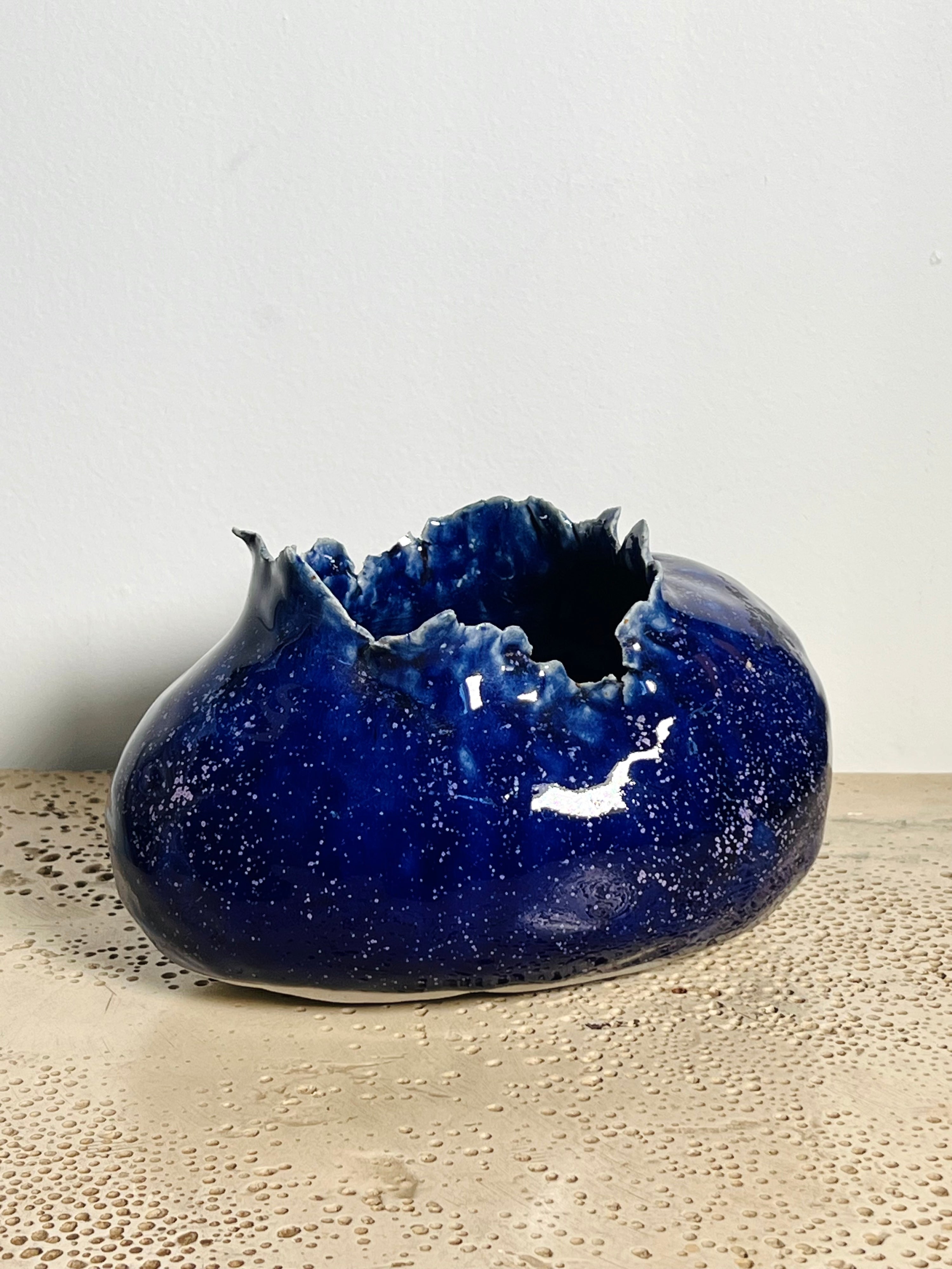 Blue Studio Jagged Glazed Bowl (Vintage)