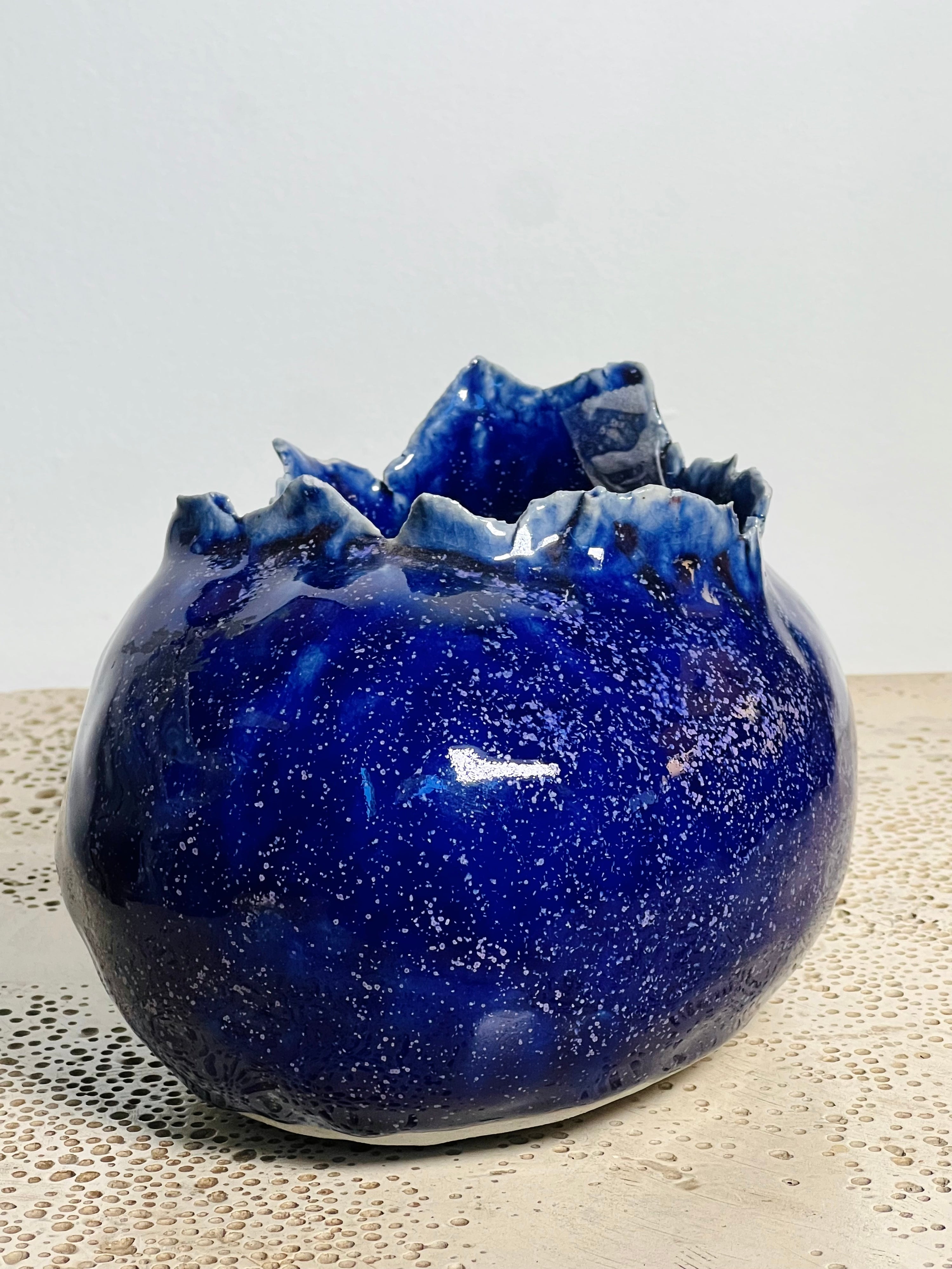 Blue Studio Jagged Glazed Bowl (Vintage)