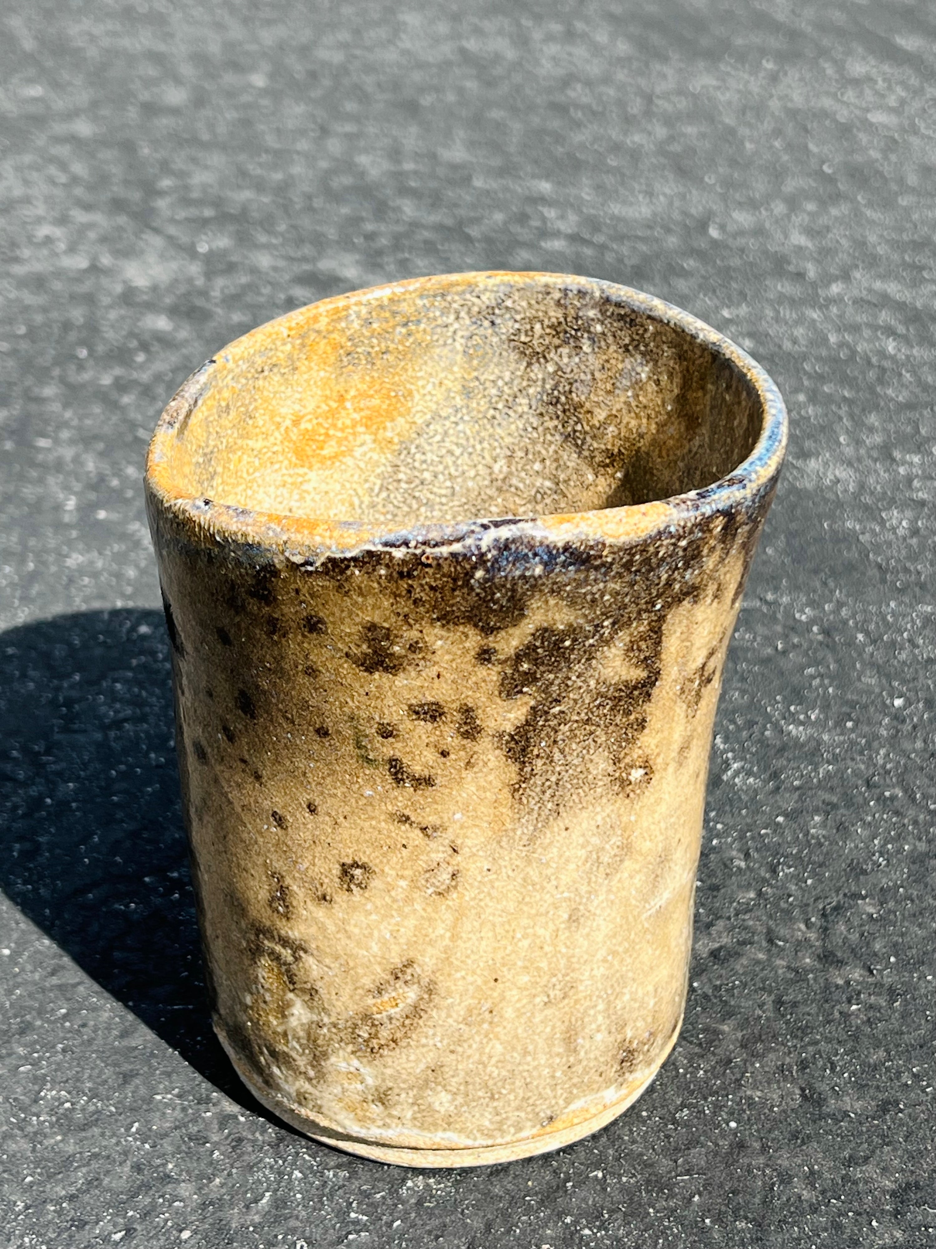 Studio Pottery Glazed Cup/Vase (Vintage)