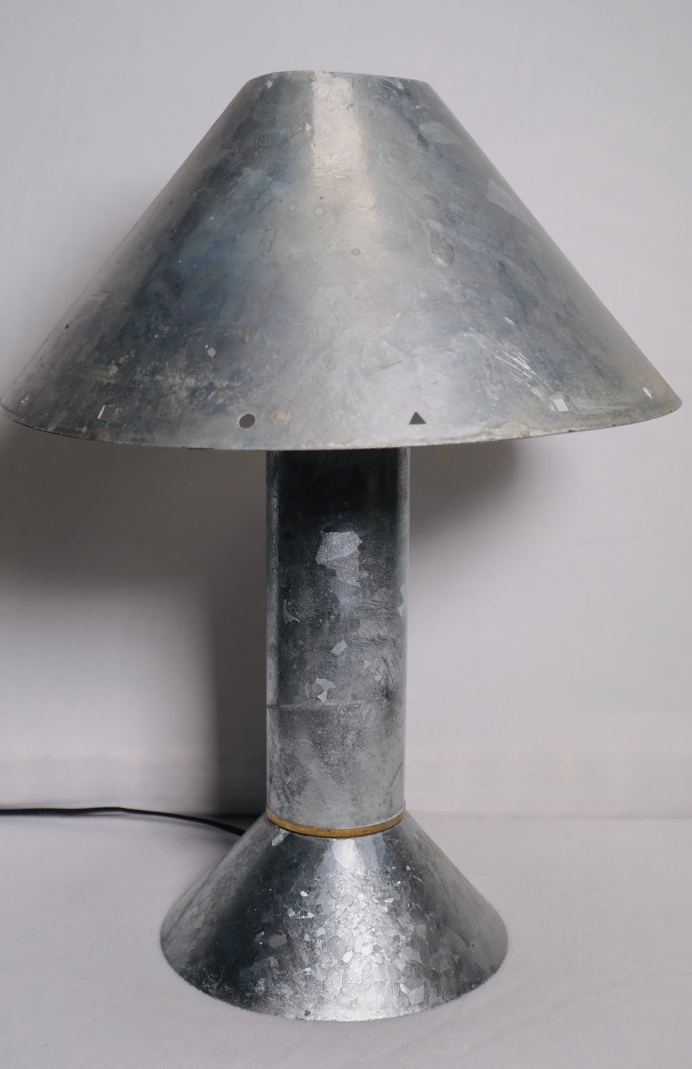 “Ron Rezek” Zinc Table Lamp (Vintage)