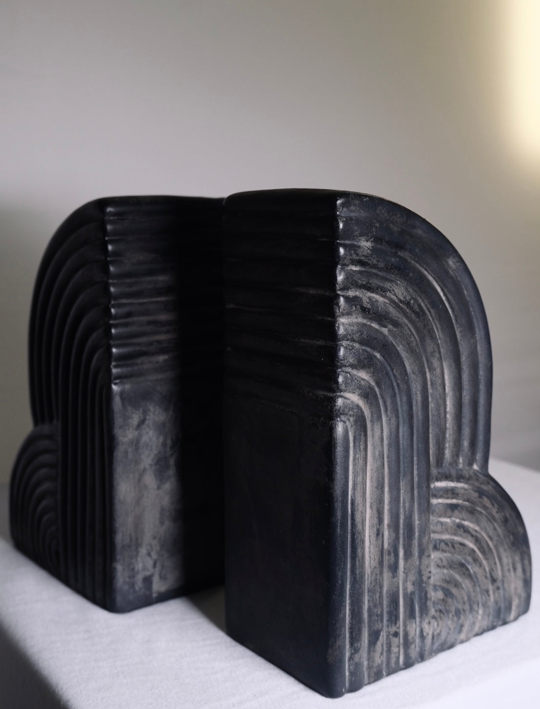 Modern Antiqued Bookends