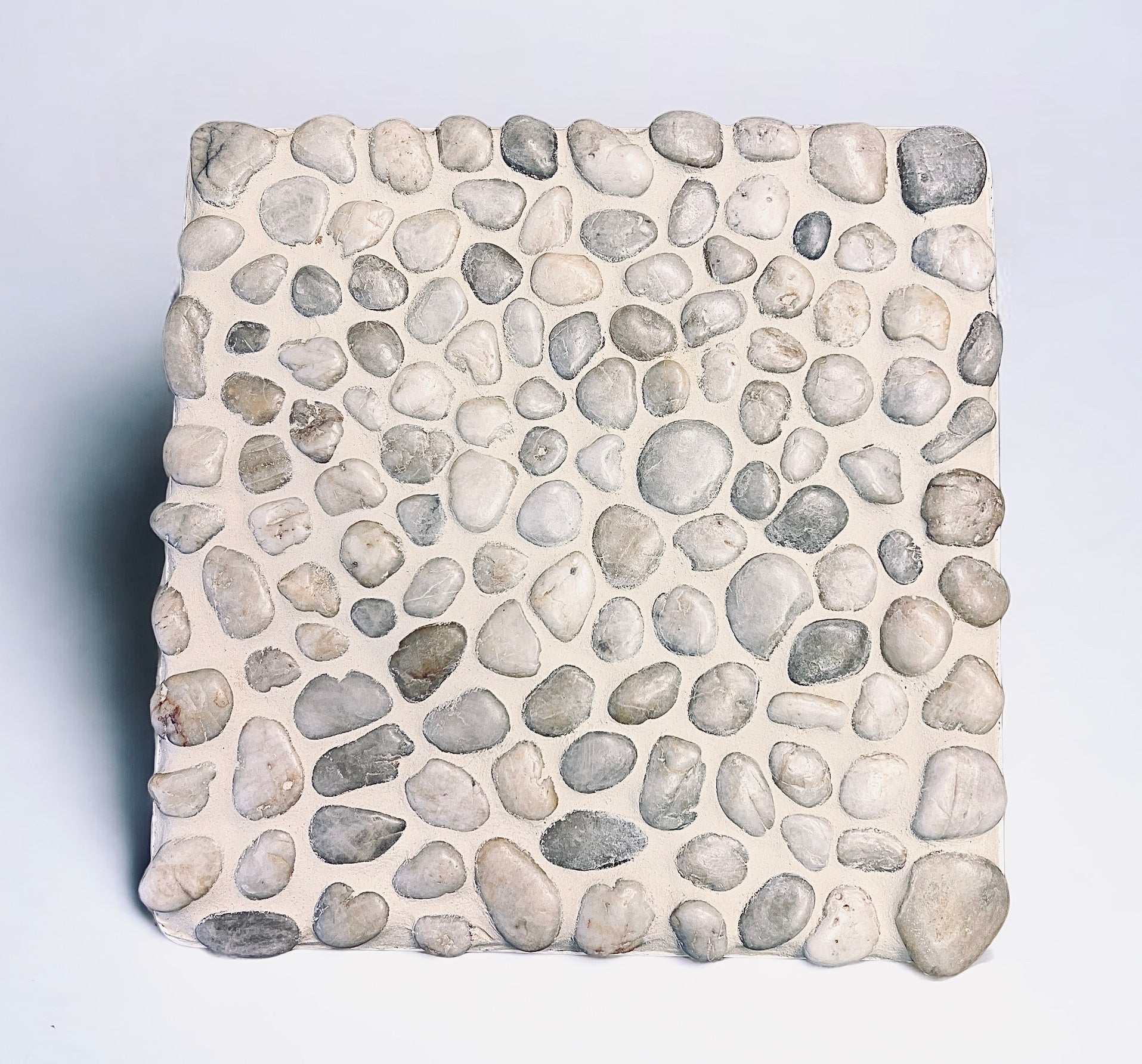 Hand tiled Pebbled Stone Handmade Table