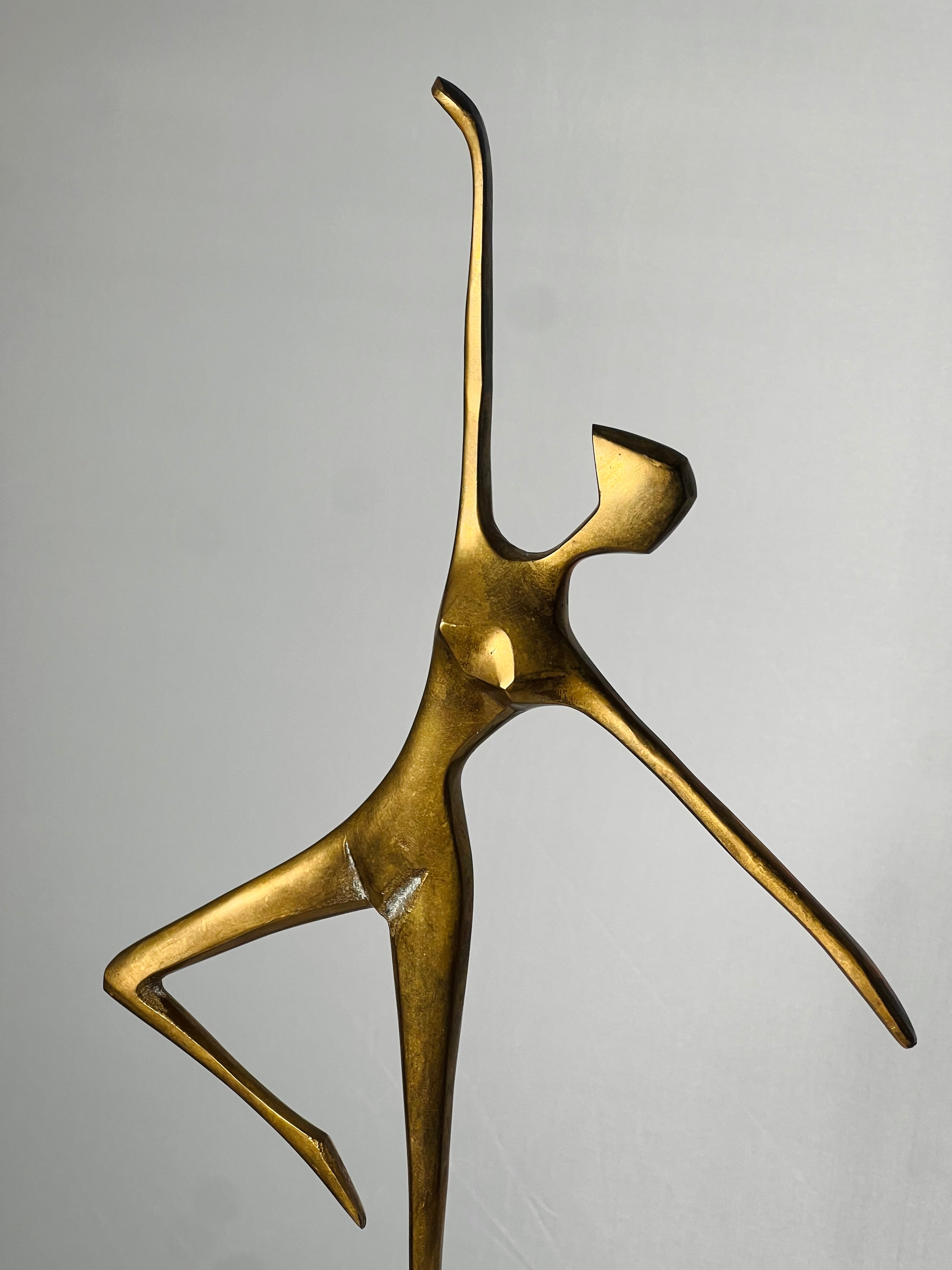 Vintage 1970s Brass Ballerina Sculptures (Set or Individuals) (Vintage)