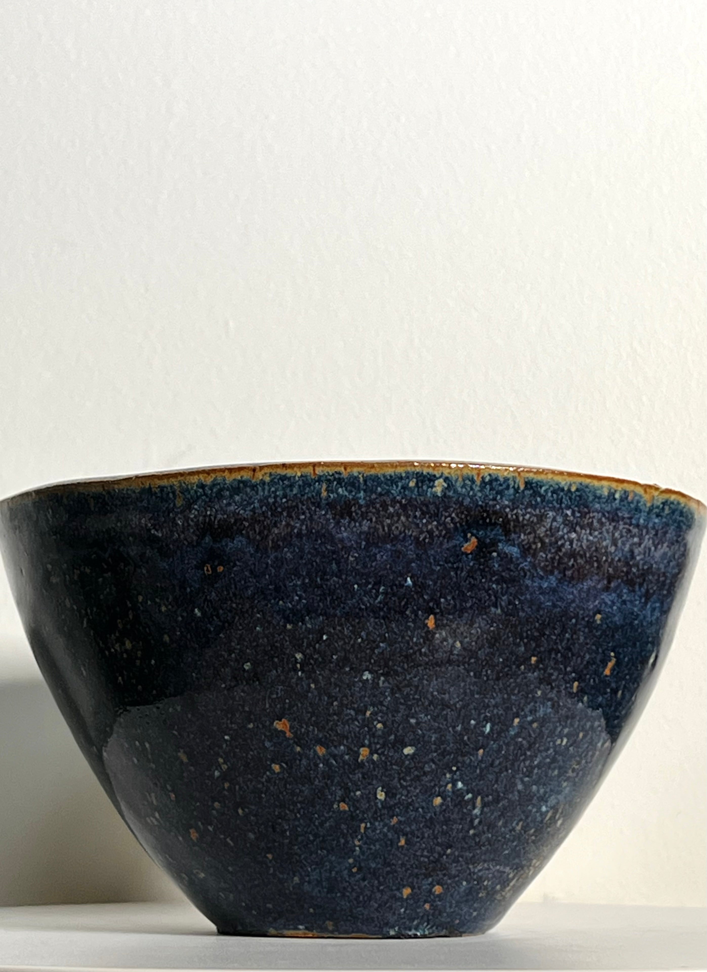 Navy Small Blue Bowl (Vintage)