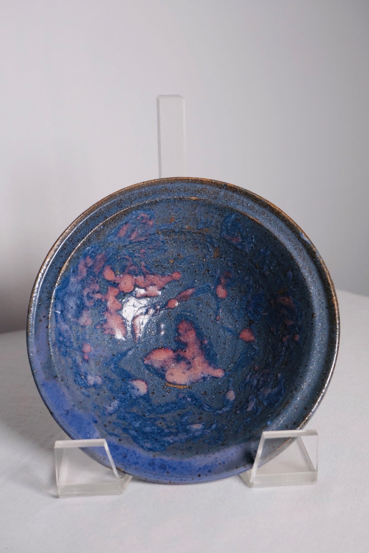 Blue / Pink Studio Bowl (Vintage)