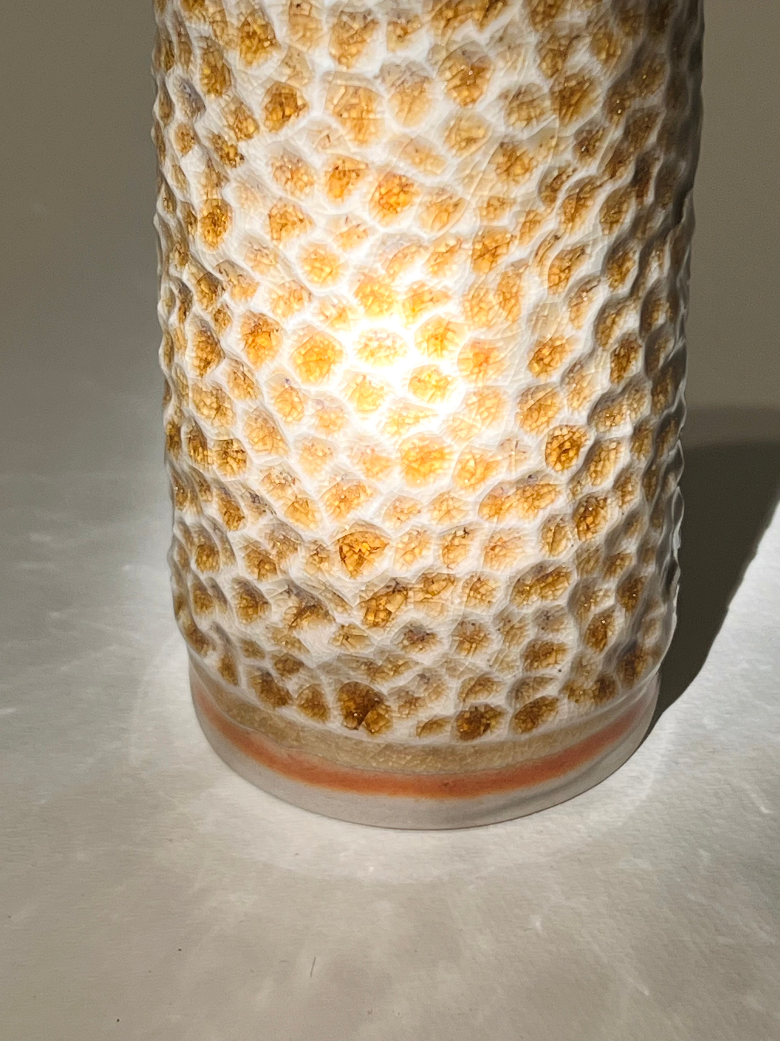 Scalloped Signed Studio Vase (Vintage)