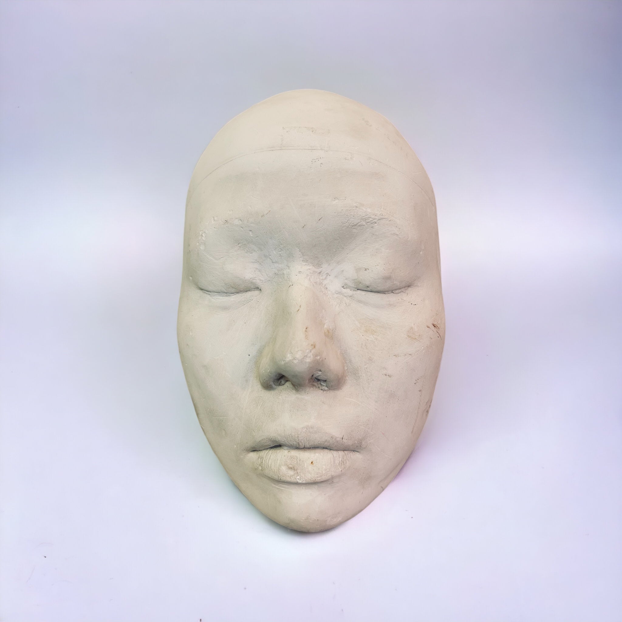 White Plaster Face Molding