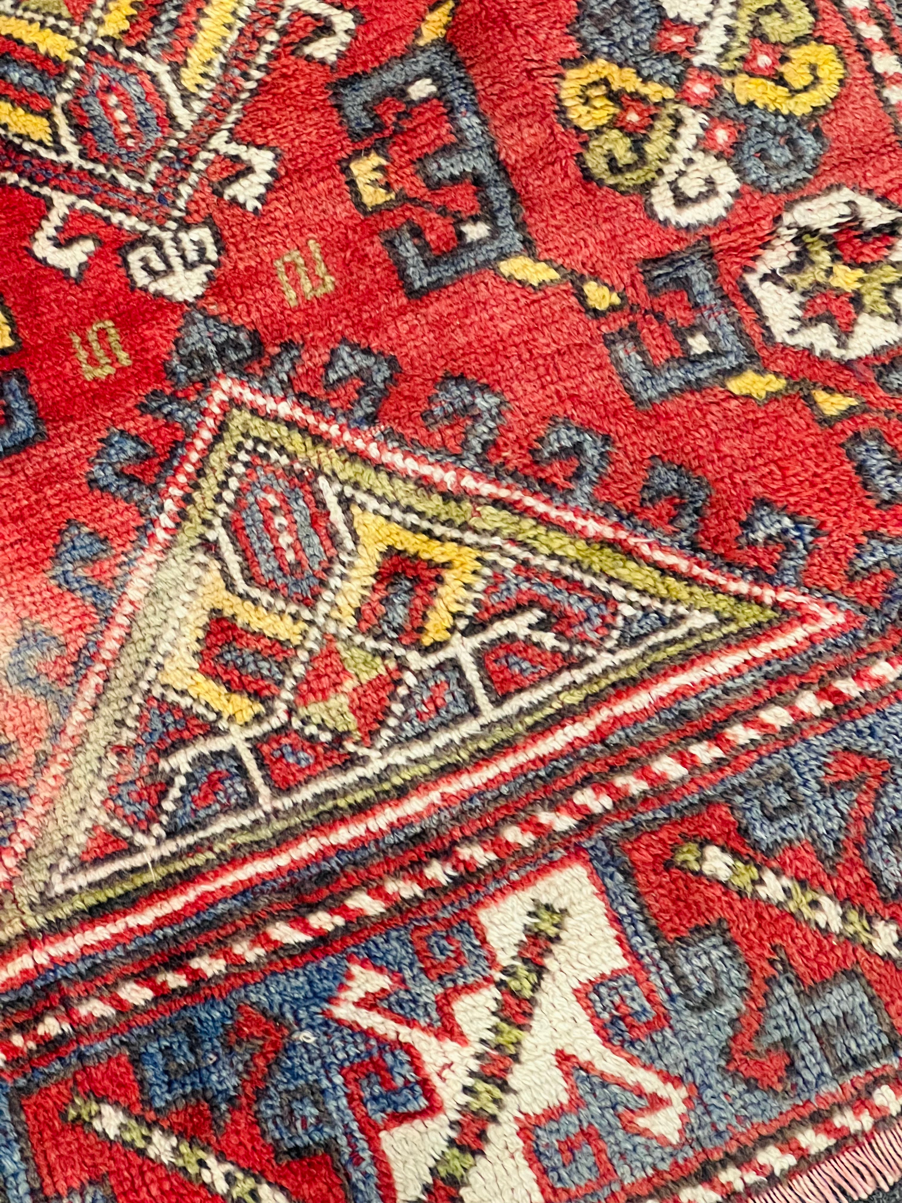 Vintage Red Oriental Rug