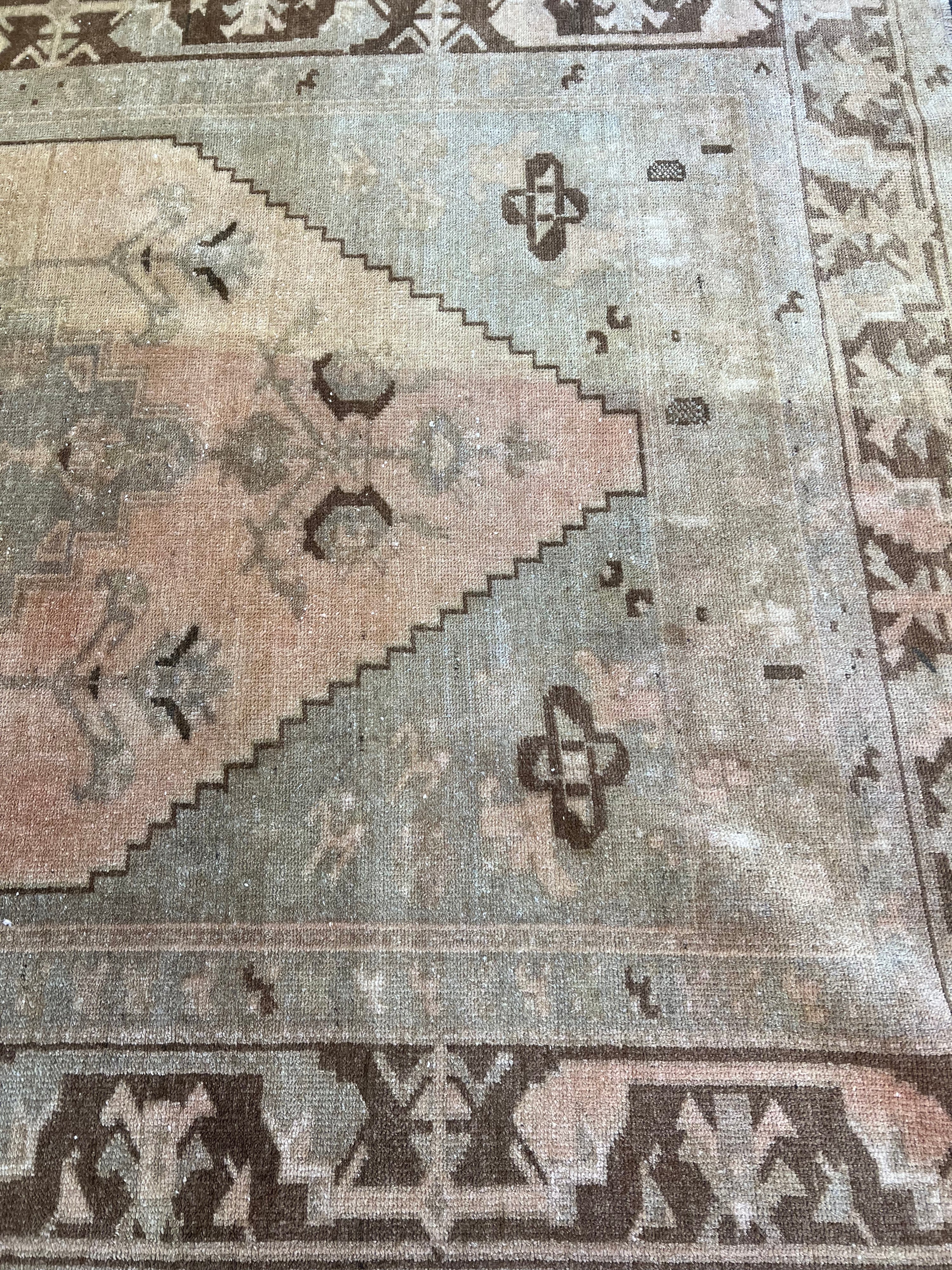 Antiqued Bleached Area Rug