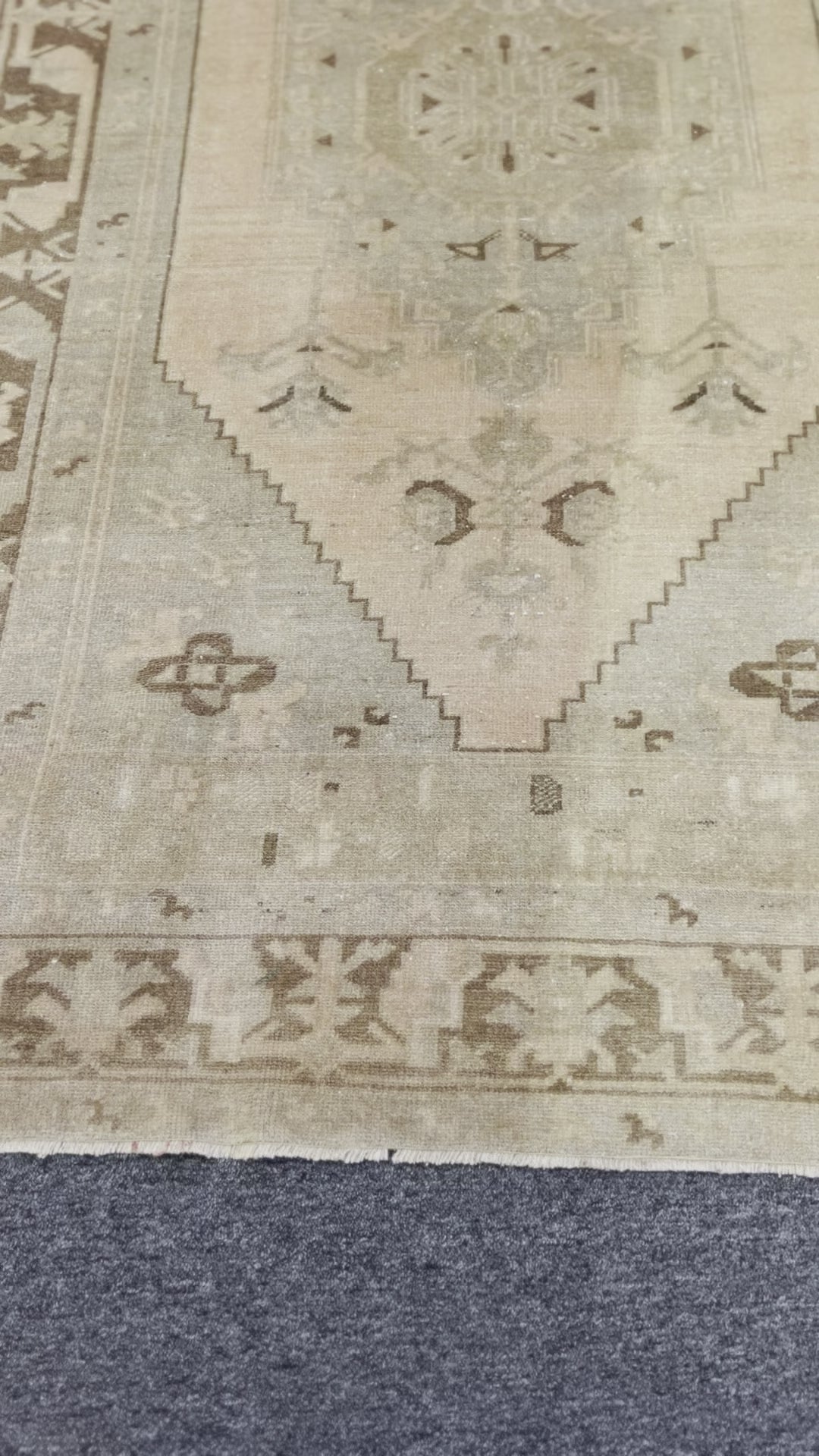 Antique Washed Out Area Rug