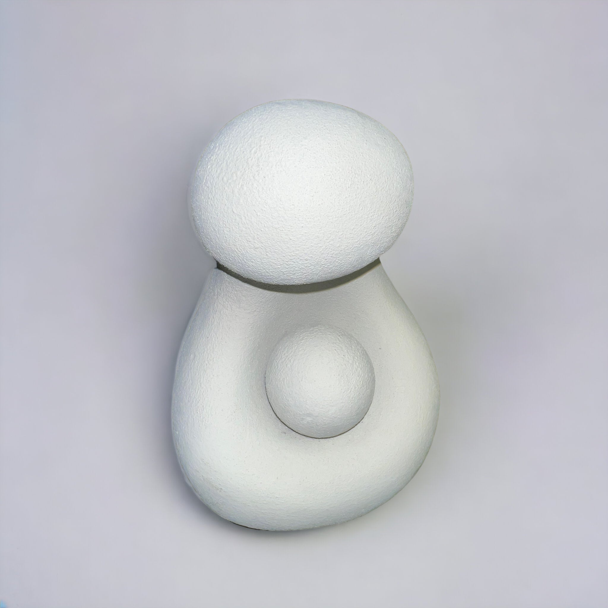 Organic White Sculpture
