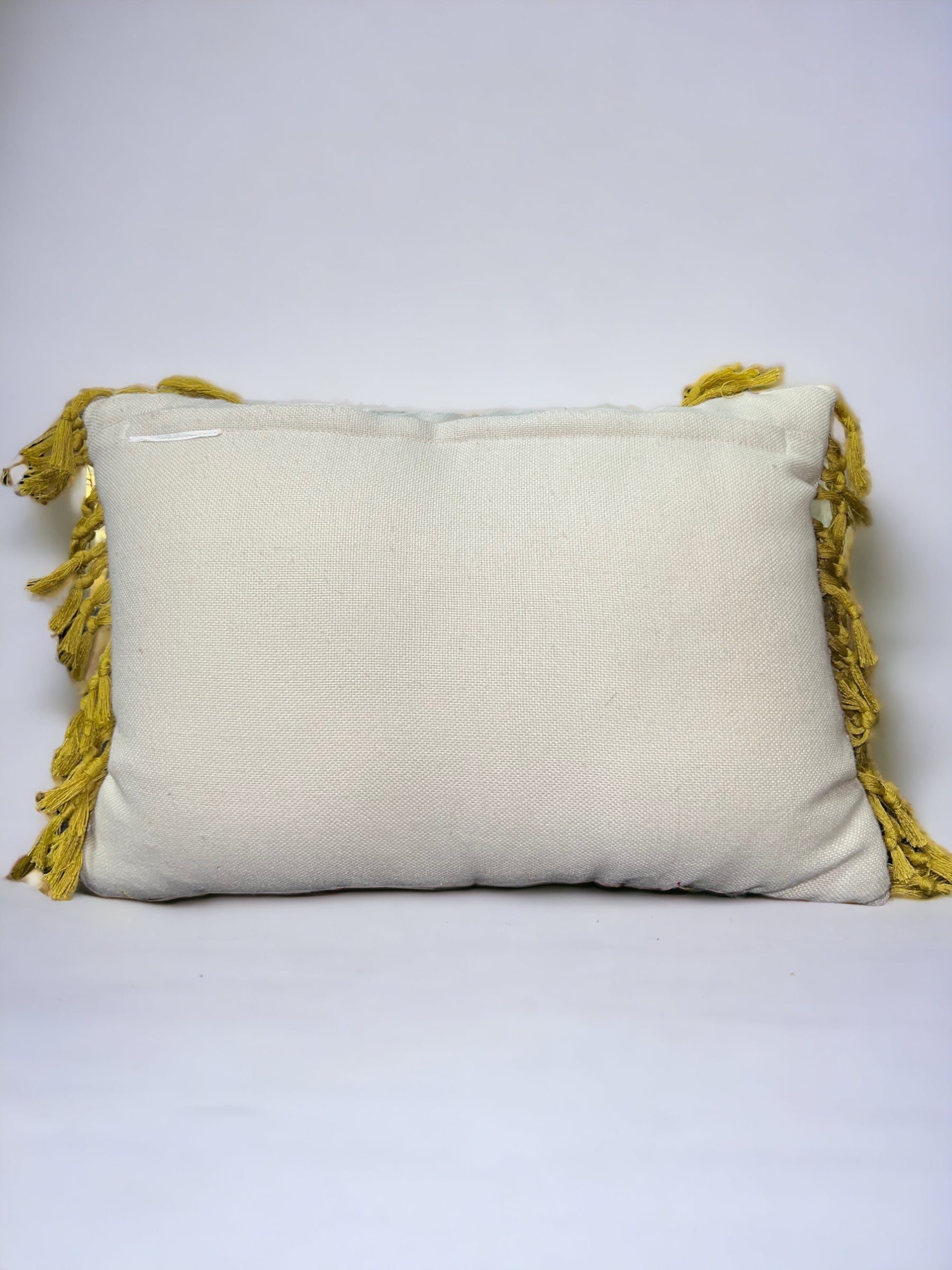 Mustard Textured Pillow (SOLD)