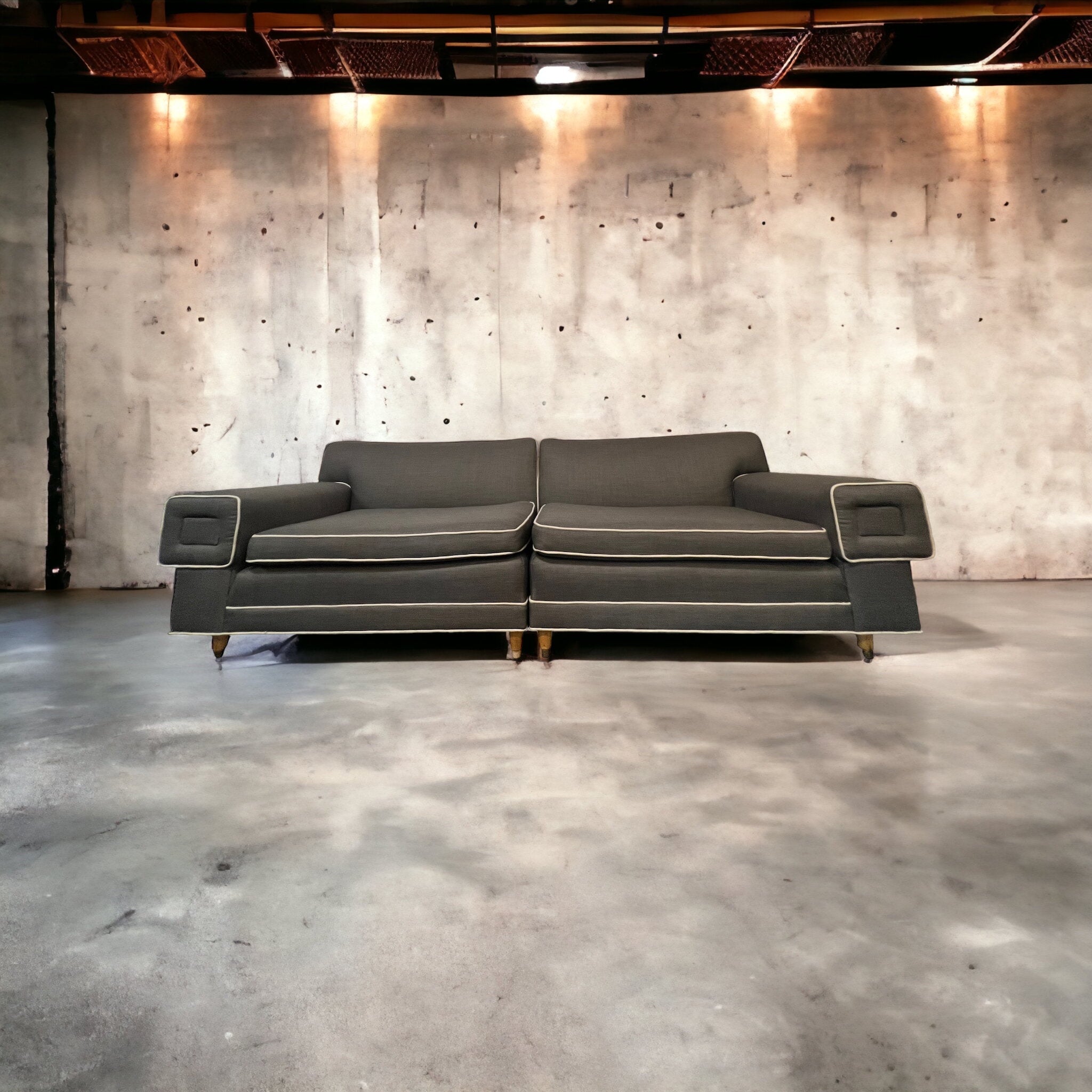 Grey Modular Couch (Vintage)