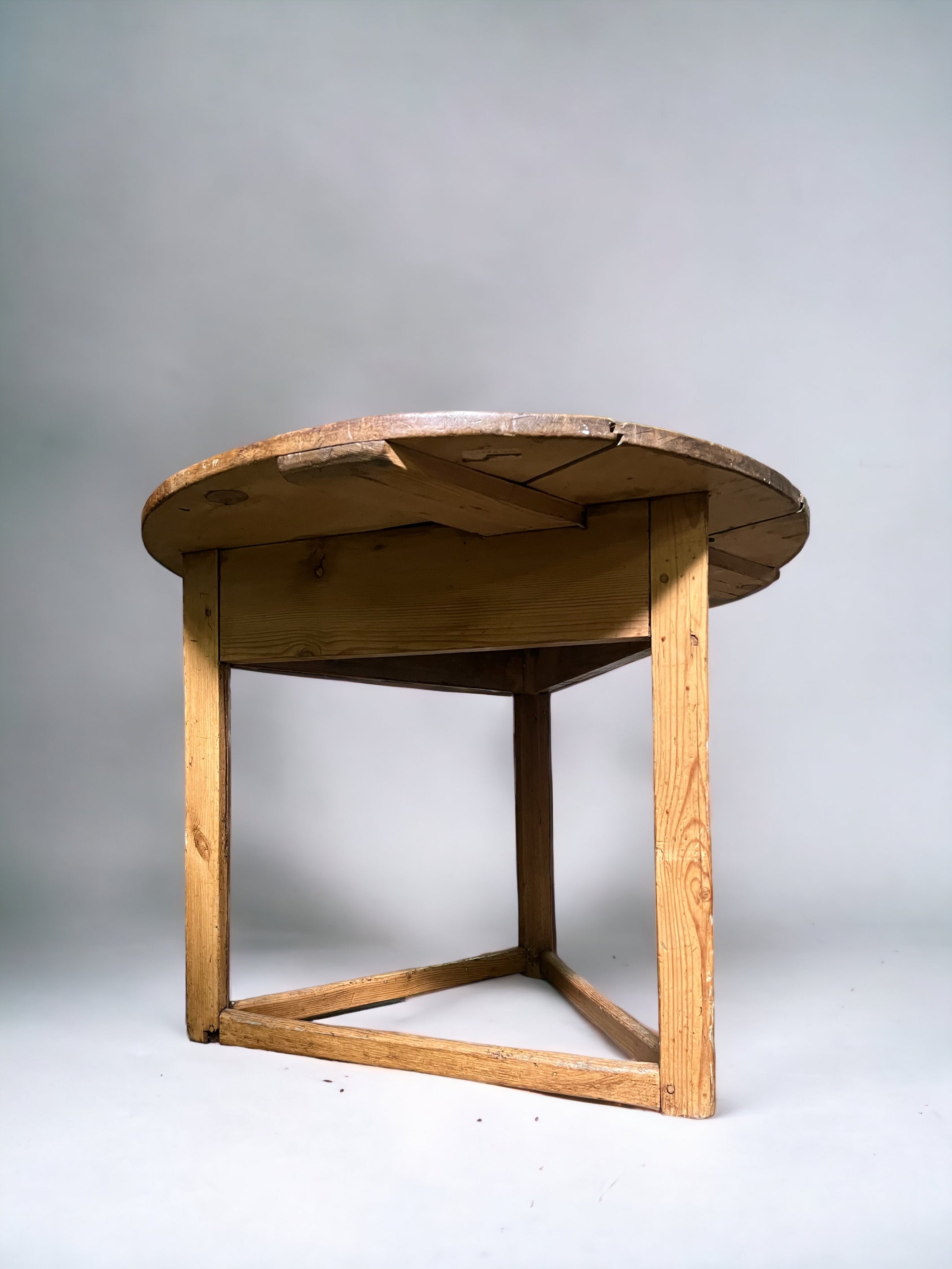Vintage “Cricket” Pine Table