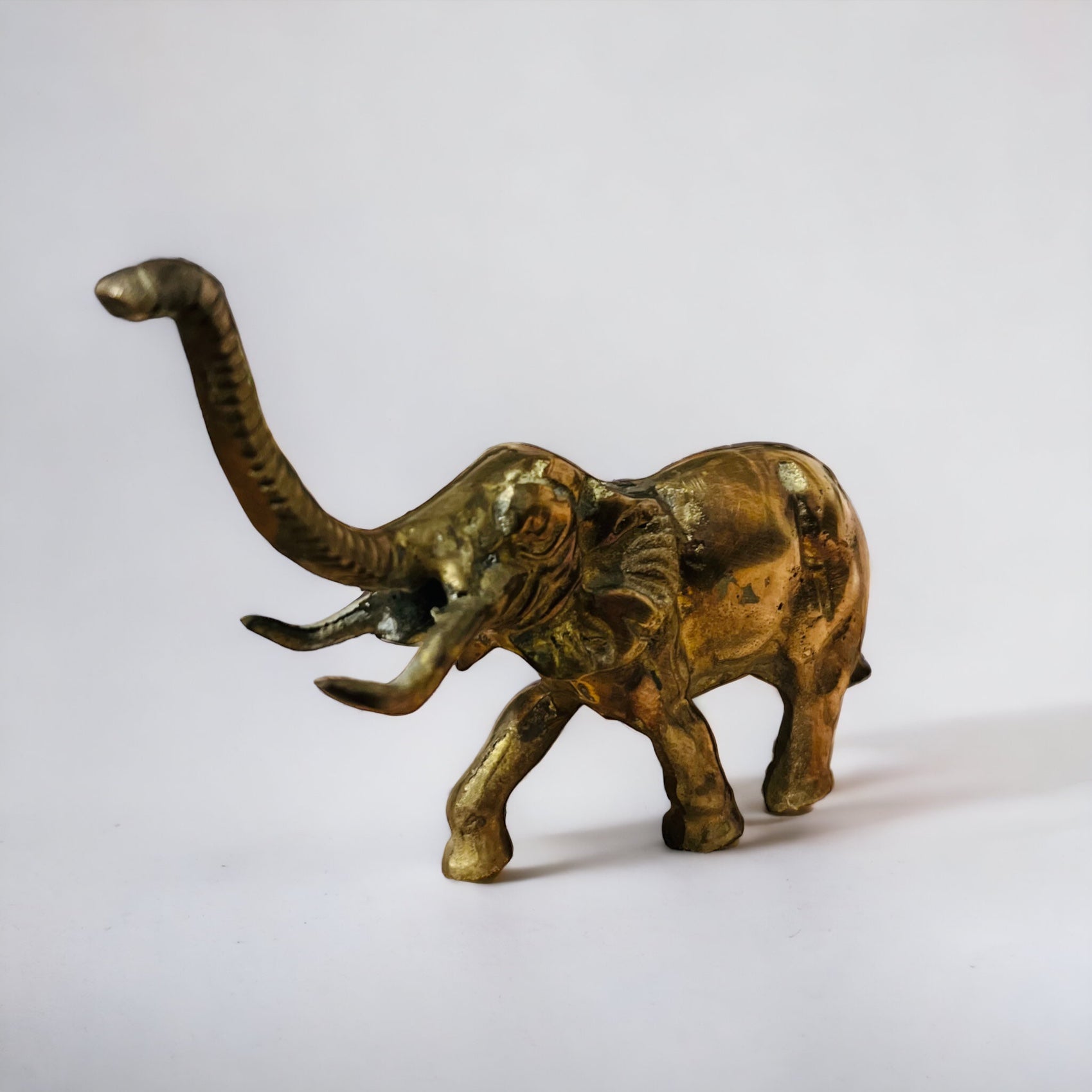 Baby Brass Elephant