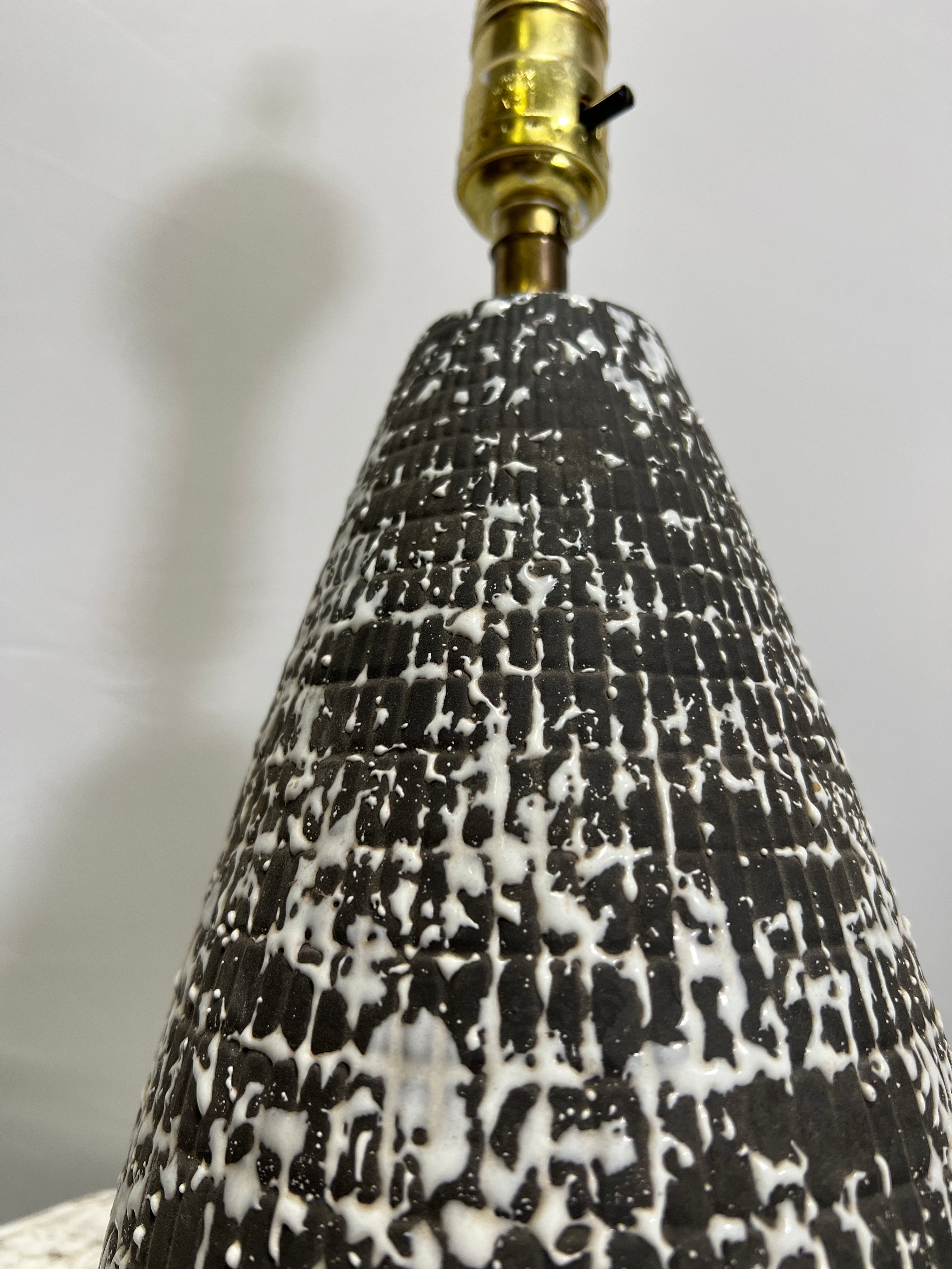 MCM Speckled Mini Table Lamp