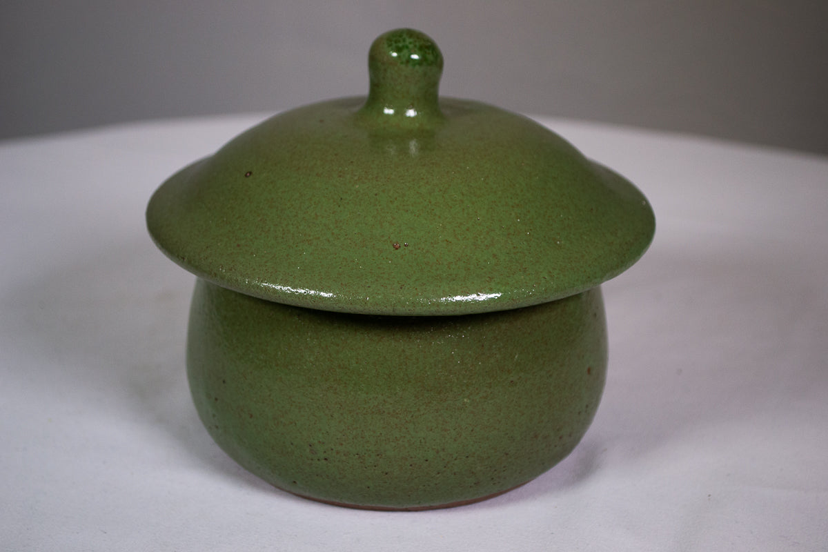 Green Lidded Urn (Vintage)