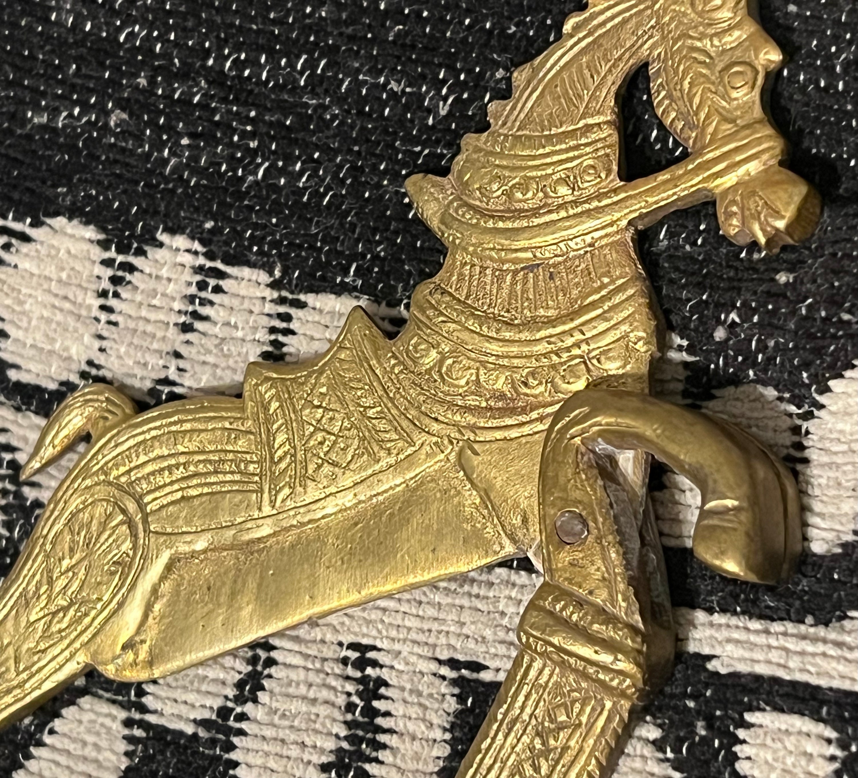 Brass Horse Vintage Nutcracker