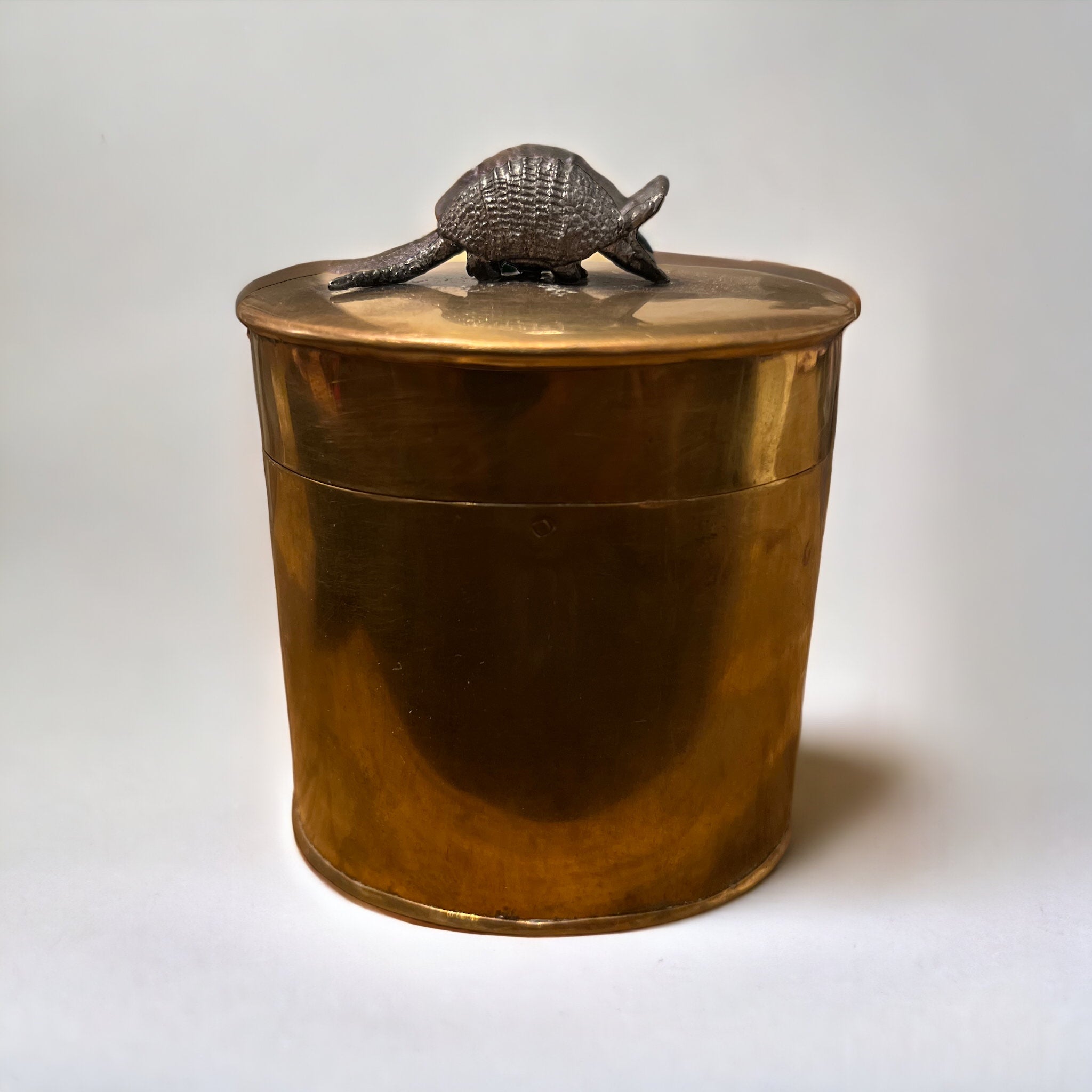 Brass Armadillo Box (Vintage)(Sold)