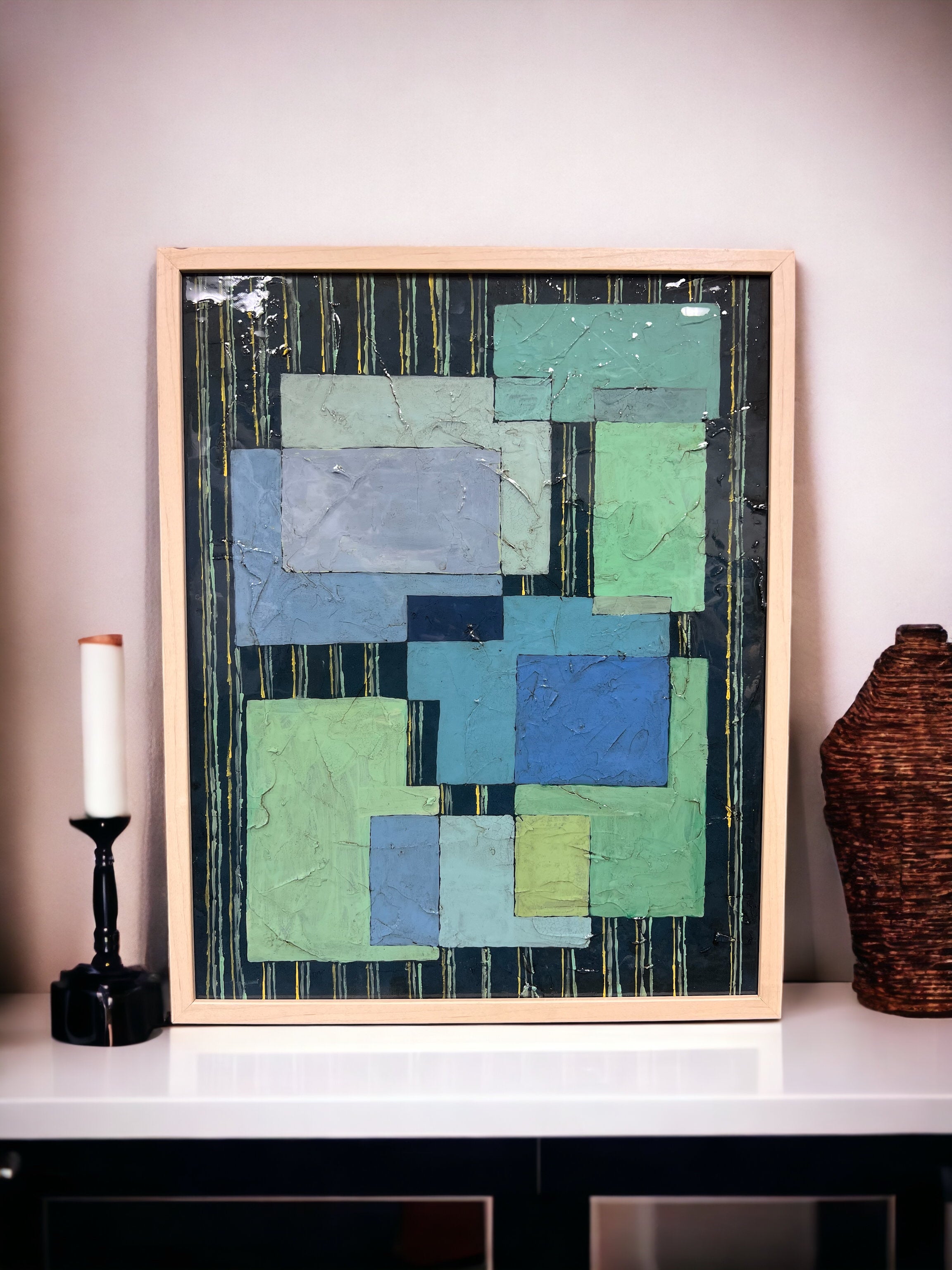 Blue Squared (SOLD)